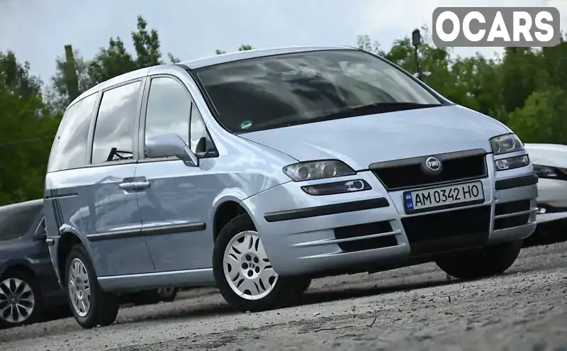 Мінівен Fiat Ulysse 2004 2.18 л. Ручна / Механіка обл. Житомирська, Бердичів - Фото 1/21