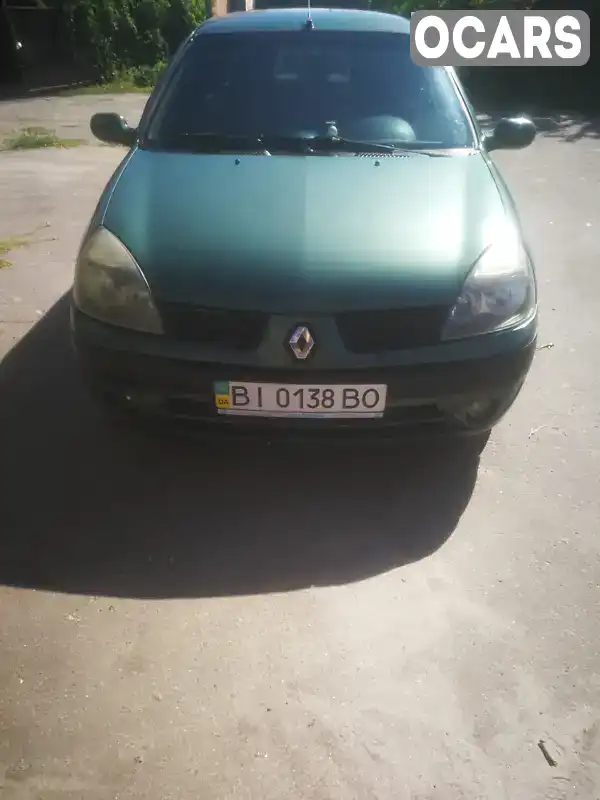 Седан Renault Clio Symbol 2003 1.4 л. Ручная / Механика обл. Полтавская, Полтава - Фото 1/11