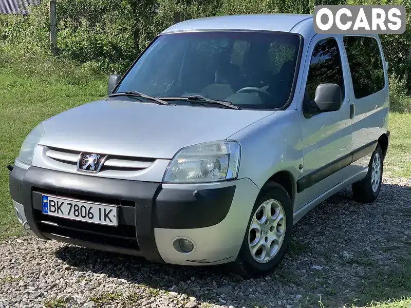 Мінівен Peugeot Partner 2006 2 л. Ручна / Механіка обл. Хмельницька, Хмельницький - Фото 1/21