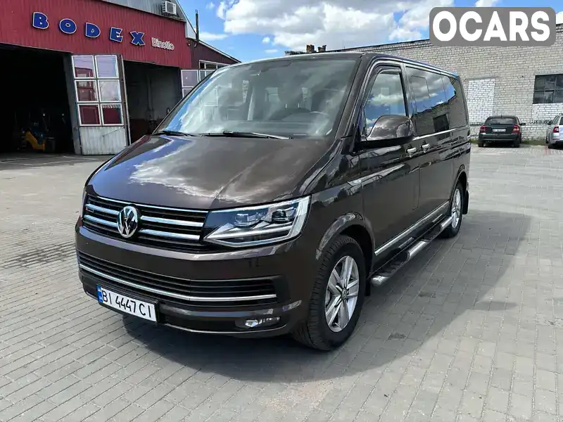 Мінівен Volkswagen Multivan 2016 1.97 л. Автомат обл. Полтавська, Кременчук - Фото 1/21