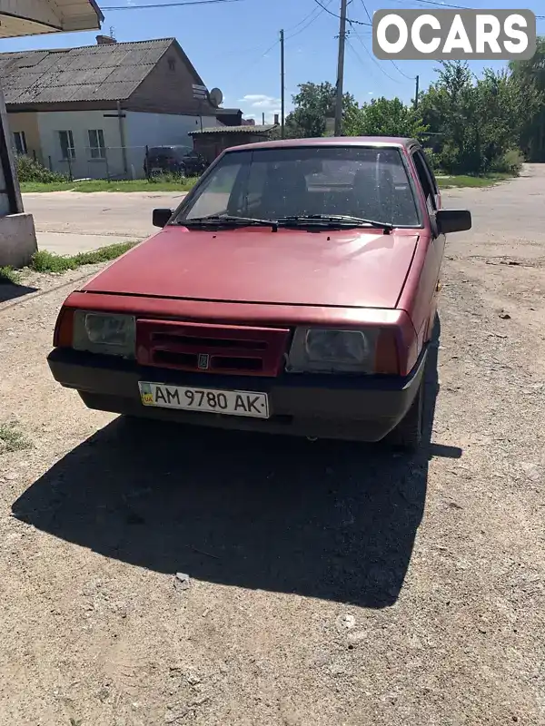 Хетчбек ВАЗ / Lada 2109 1991 1.3 л. Ручна / Механіка обл. Житомирська, Бердичів - Фото 1/5