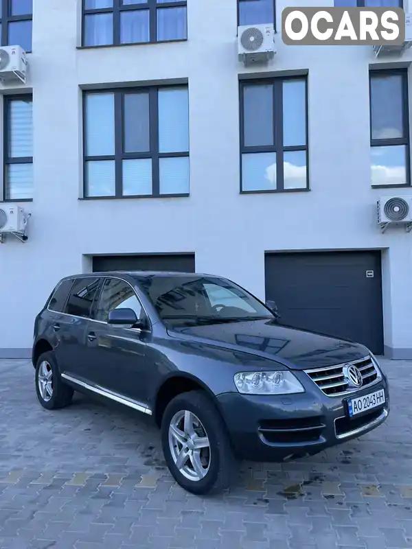 Позашляховик / Кросовер Volkswagen Touareg 2003 4.92 л. обл. Закарпатська, Виноградів - Фото 1/10