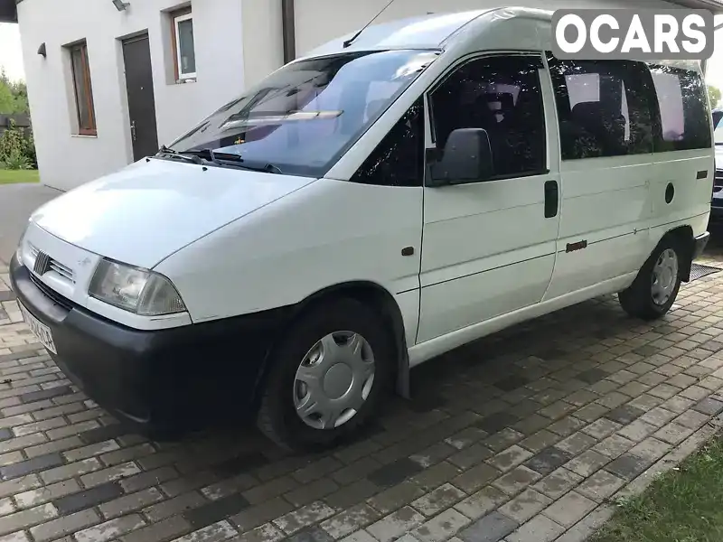 Минивэн Fiat Scudo 1998 1.91 л. Ручная / Механика обл. Волынская, Луцк - Фото 1/13