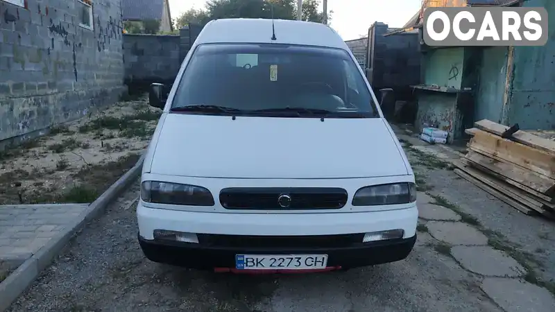 Мінівен Fiat Scudo 2002 2 л. Ручна / Механіка обл. Рівненська, Здолбунів - Фото 1/14