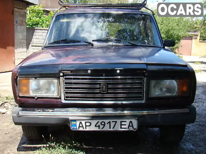 Седан ВАЗ / Lada 2107 2005 1.45 л. Ручная / Механика обл. Запорожская, Запорожье - Фото 1/10