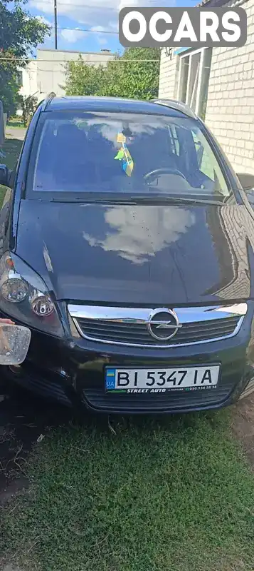 Минивэн Opel Zafira 2006 1.6 л. Ручная / Механика обл. Полтавская, Великая Багачка - Фото 1/11