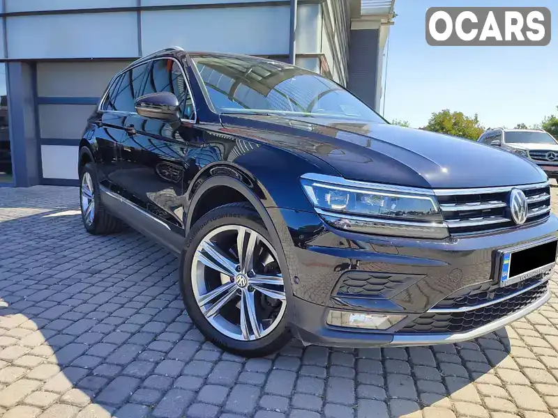 Позашляховик / Кросовер Volkswagen Tiguan 2018 1.98 л. Автомат обл. Закарпатська, Ужгород - Фото 1/18