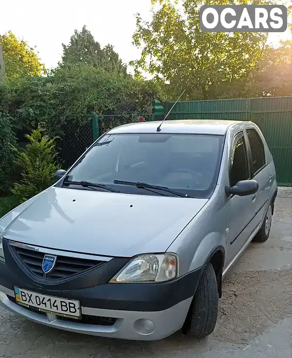 Седан Dacia Logan 2006 1.4 л. Ручная / Механика обл. Хмельницкая, Каменец-Подольский - Фото 1/7