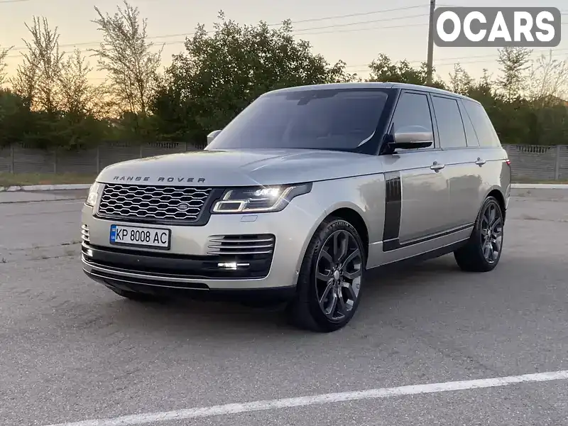 Внедорожник / Кроссовер Land Rover Range Rover 2018 3 л. Автомат обл. Запорожская, Запорожье - Фото 1/21