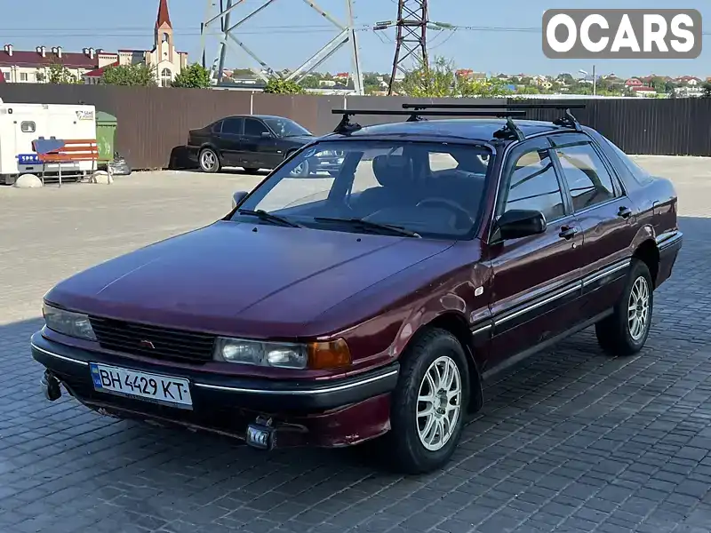 Седан Mitsubishi Galant 1991 1.8 л. Ручна / Механіка обл. Одеська, Одеса - Фото 1/10