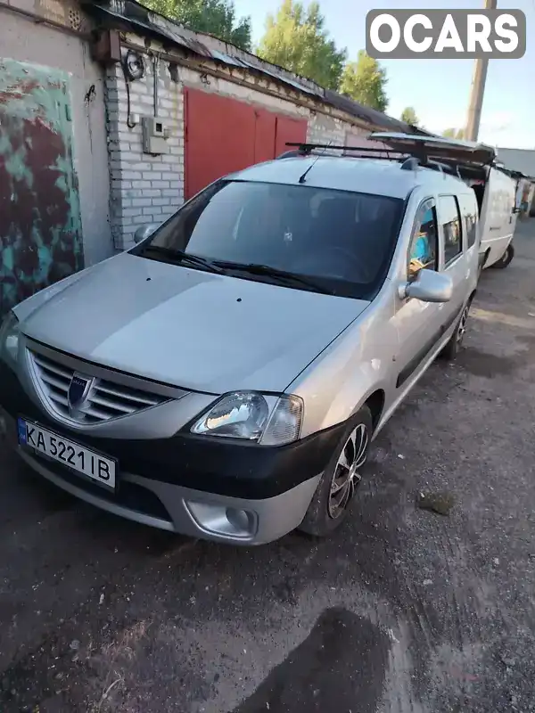 Седан Dacia Logan 2008 1.6 л. Ручная / Механика обл. Киевская, Киев - Фото 1/12