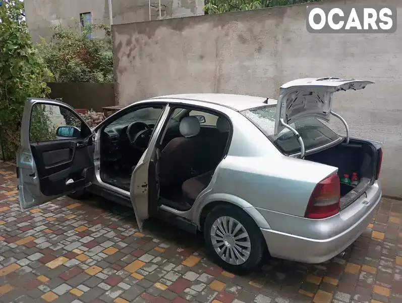 Седан Opel Astra 2002 2 л. Ручная / Механика обл. Одесская, Белгород-Днестровский - Фото 1/14