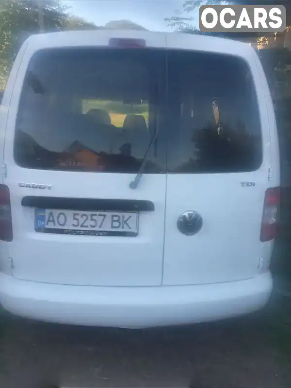 Минивэн Volkswagen Caddy 2007 1.9 л. Ручная / Механика обл. Закарпатская, location.city.dubove - Фото 1/8