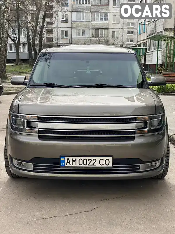 Позашляховик / Кросовер Ford Flex 2013 3.5 л. Автомат обл. Житомирська, Житомир - Фото 1/9