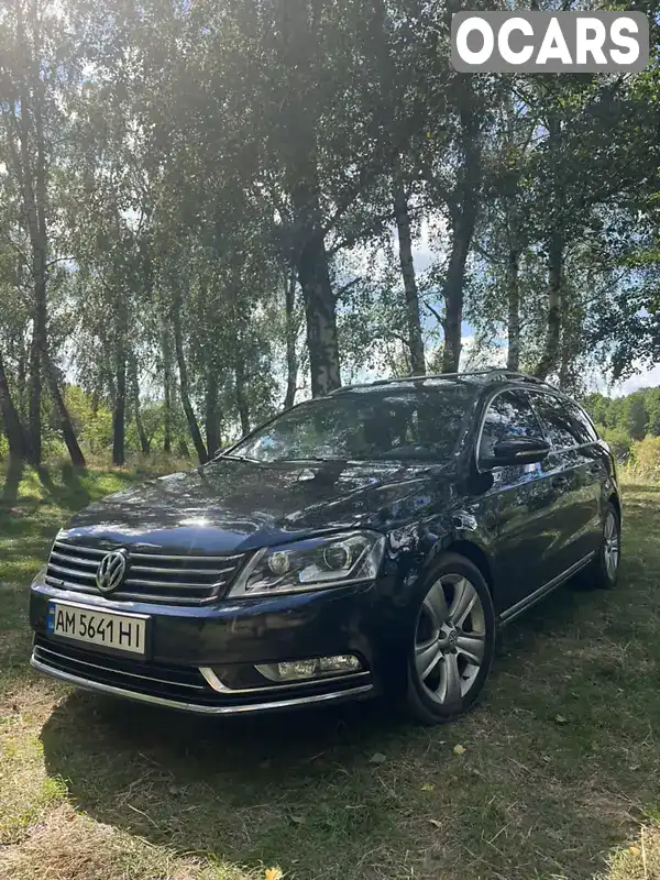 Універсал Volkswagen Passat 2014 2 л. Автомат обл. Житомирська, Бердичів - Фото 1/21