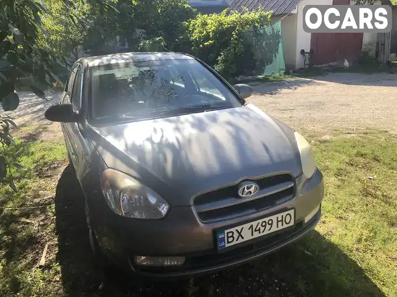 Седан Hyundai Accent 2008 1.4 л. Ручная / Механика обл. Хмельницкая, Чемеровцы - Фото 1/6