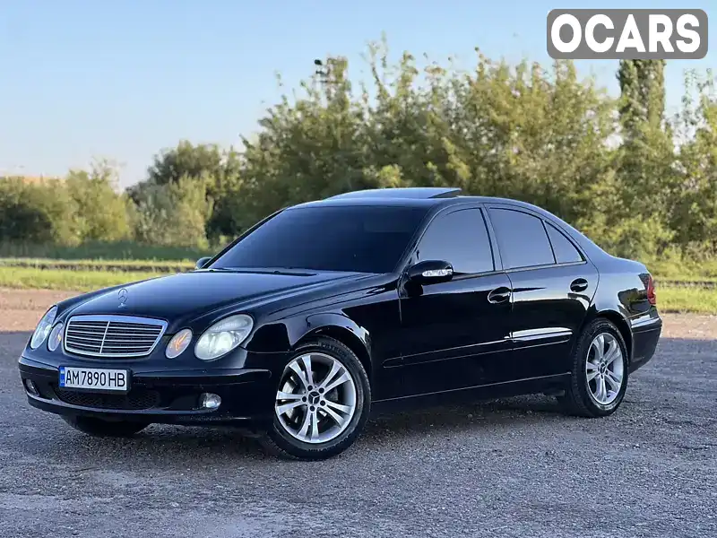 Седан Mercedes-Benz E-Class 2006 2.2 л. Автомат обл. Житомирська, Бердичів - Фото 1/21