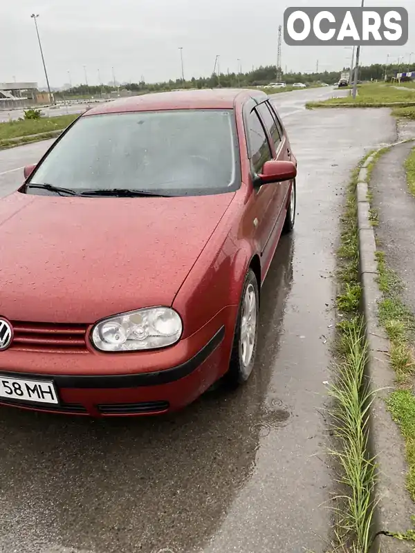 Хэтчбек Volkswagen Golf 1998 1.6 л. Ручная / Механика обл. Львовская, location.city.starychi - Фото 1/6