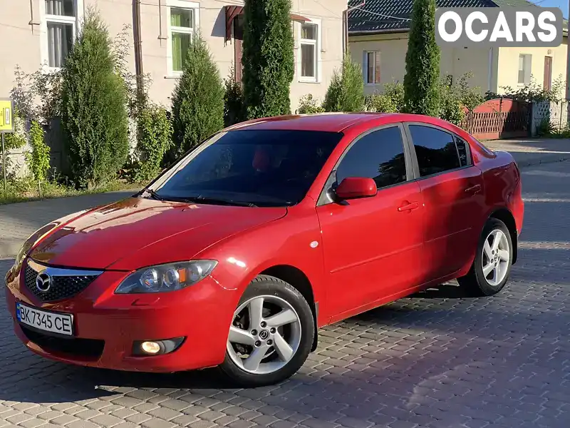 Седан Mazda 3 2004 1.6 л. Ручная / Механика обл. Ровенская, Здолбунов - Фото 1/21