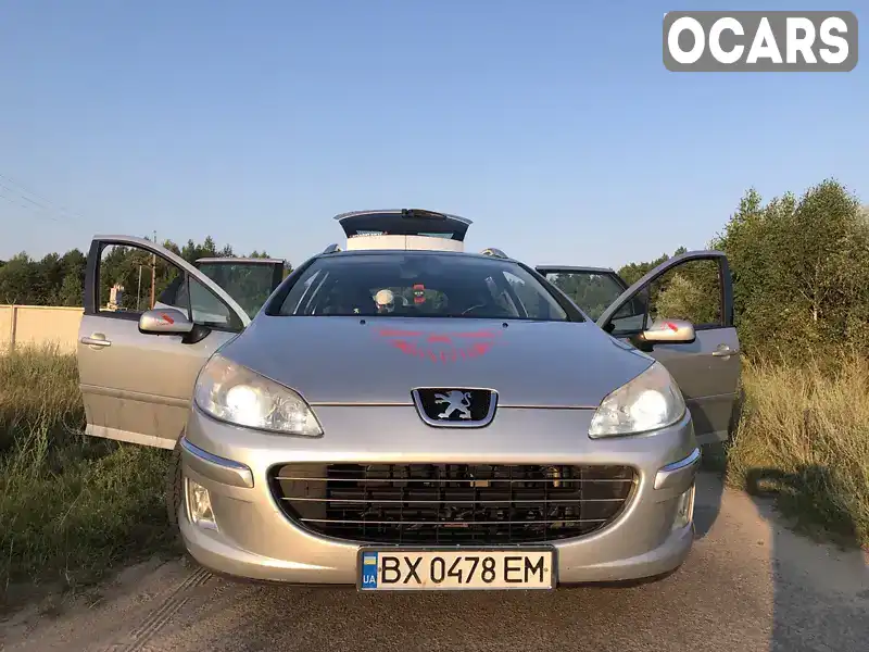 Універсал Peugeot 407 2008 2.18 л. Ручна / Механіка обл. Хмельницька, Нетішин - Фото 1/19