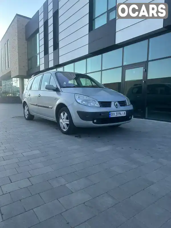 Мінівен Renault Grand Scenic 2006 2 л. Автомат обл. Хмельницька, Хмельницький - Фото 1/11