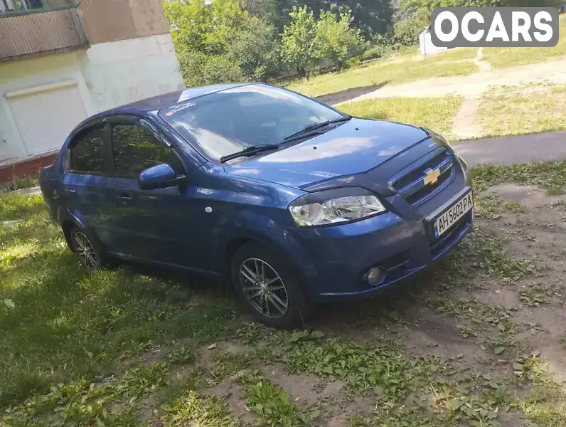 Седан Chevrolet Aveo 2008 1.6 л. Ручна / Механіка обл. Донецька, Краматорськ - Фото 1/10