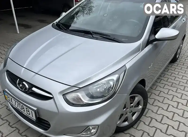 Седан Hyundai Accent 2013 1.4 л. Ручная / Механика обл. Хмельницкая, Хмельницкий - Фото 1/14