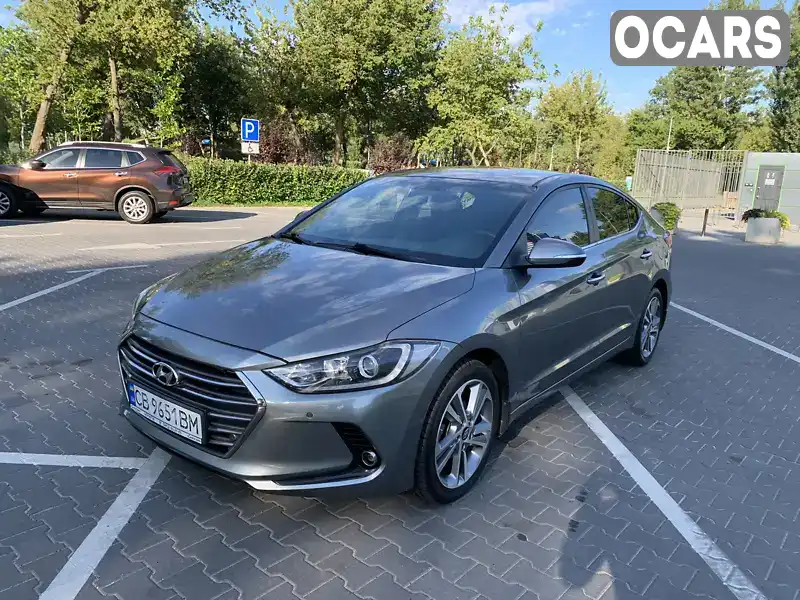 Седан Hyundai Elantra 2017 2 л. Автомат обл. Киевская, Киев - Фото 1/21