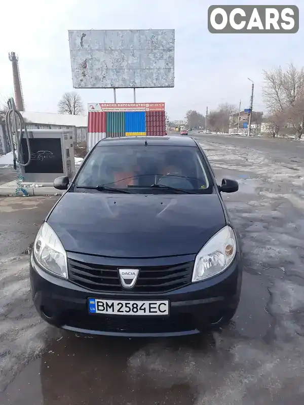 Хэтчбек Dacia Sandero 2009 1.39 л. Ручная / Механика обл. Сумская, Тростянец - Фото 1/9