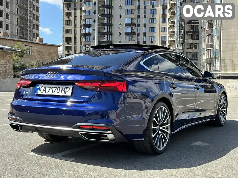 Ліфтбек Audi A5 2020 1.98 л. Автомат обл. Київська, Київ - Фото 1/21