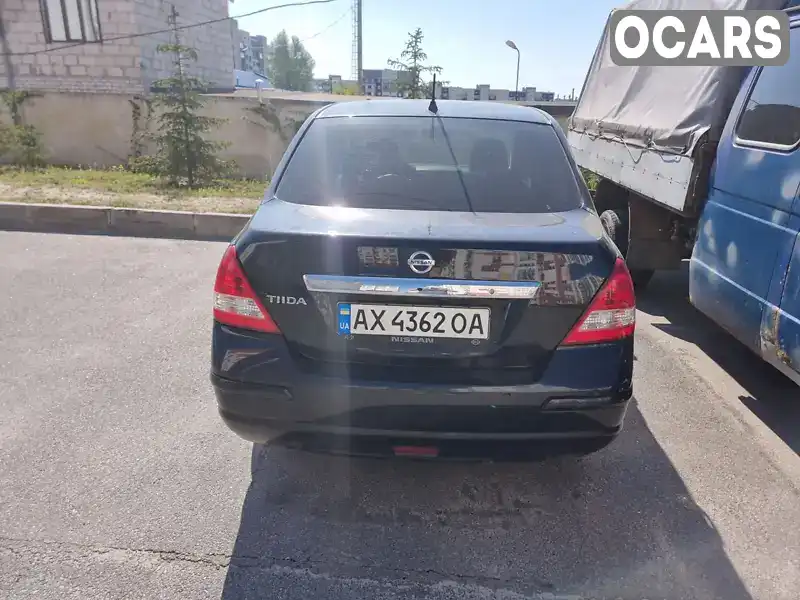 Седан Nissan TIIDA 2010 1.6 л. Ручная / Механика обл. Харьковская, Харьков - Фото 1/10