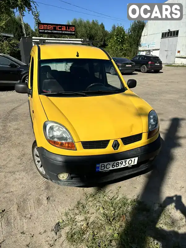 Мінівен Renault Kangoo 2003 1.46 л. Ручна / Механіка обл. Львівська, Львів - Фото 1/9