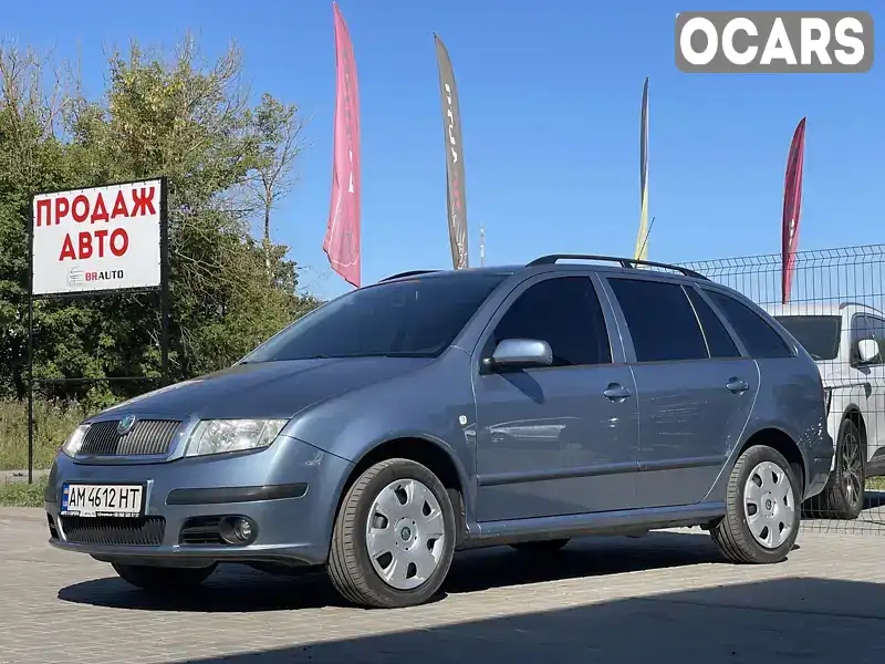 Универсал Skoda Fabia 2007 1.39 л. Ручная / Механика обл. Житомирская, Бердичев - Фото 1/21