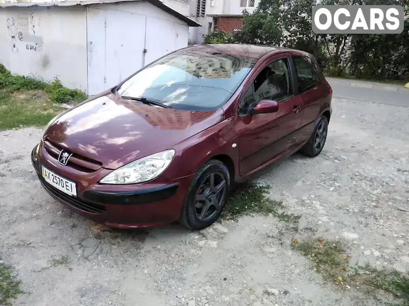 Хэтчбек Peugeot 307 2003 1.59 л. Ручная / Механика обл. Харьковская, Харьков - Фото 1/14