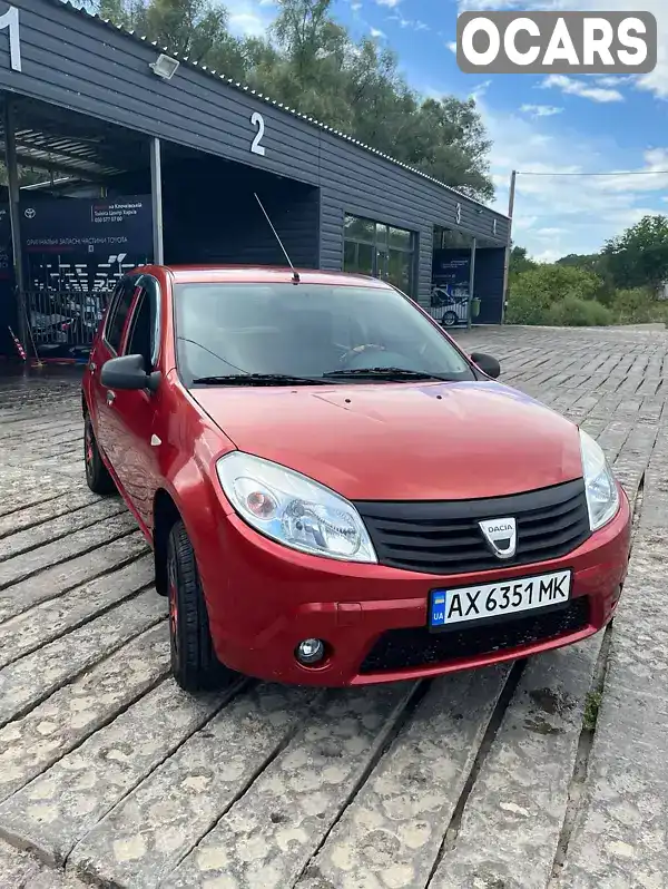 Хэтчбек Dacia Sandero 2008 1.39 л. Ручная / Механика обл. Харьковская, Люботин - Фото 1/11