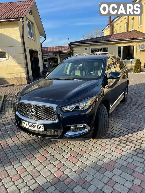 Внедорожник / Кроссовер Infiniti QX60 2017 3.5 л. Автомат обл. Полтавская, Полтава - Фото 1/17