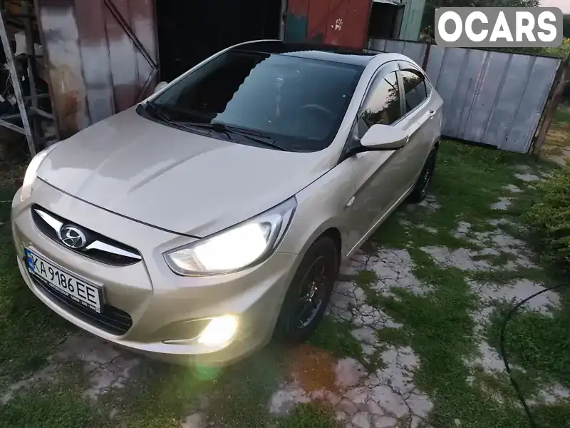 Седан Hyundai Accent 2012 1.4 л. Автомат обл. Киевская, Васильков - Фото 1/21