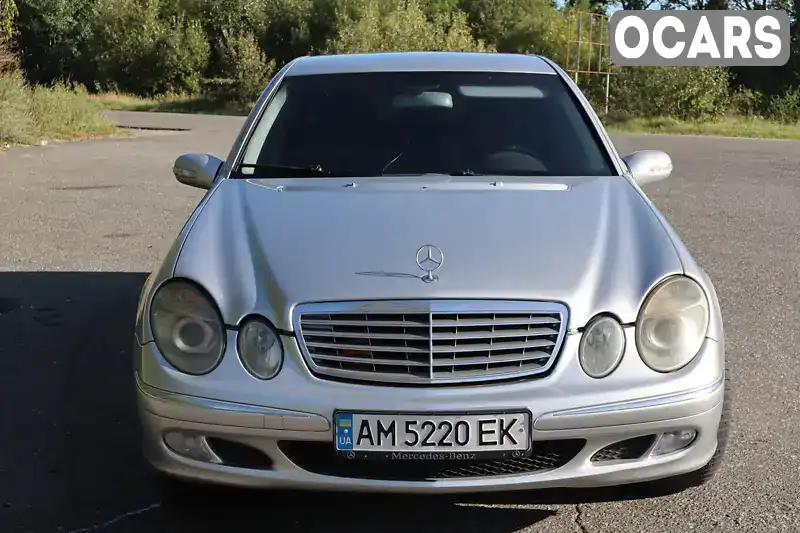 Седан Mercedes-Benz E-Class 2002 2.2 л. Автомат обл. Житомирська, Бердичів - Фото 1/19