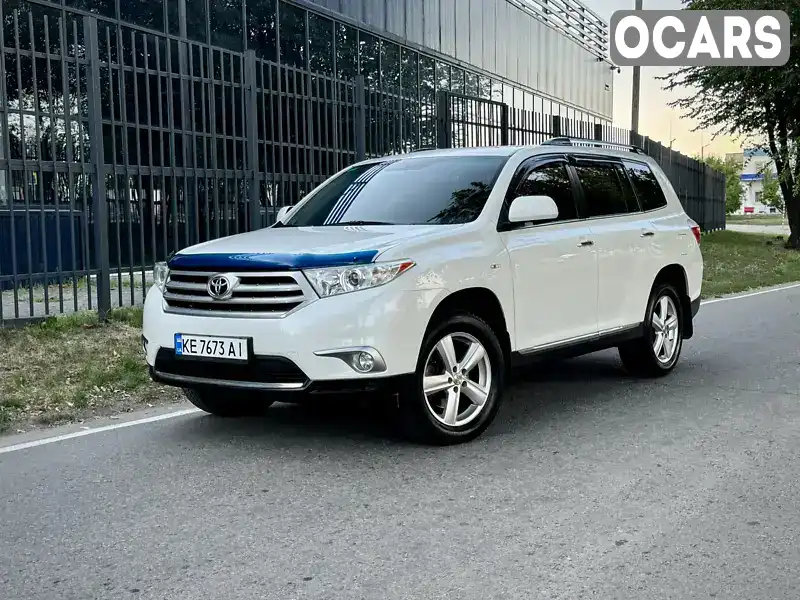 Внедорожник / Кроссовер Toyota Highlander 2012 3.5 л. Автомат обл. Днепропетровская, Днепр (Днепропетровск) - Фото 1/21