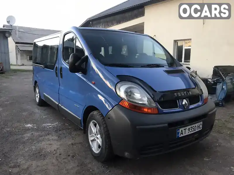 Мінівен Renault Trafic 2005 1.87 л. Ручна / Механіка обл. Івано-Франківська, location.city.broshniv_osada - Фото 1/14