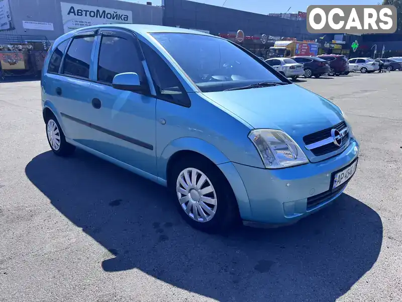 Микровэн Opel Meriva 2004 1.6 л. Робот обл. Запорожская, Запорожье - Фото 1/14