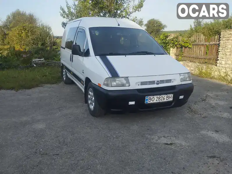 Мінівен Fiat Scudo 2003 2 л. Ручна / Механіка обл. Тернопільська, Кременець - Фото 1/21