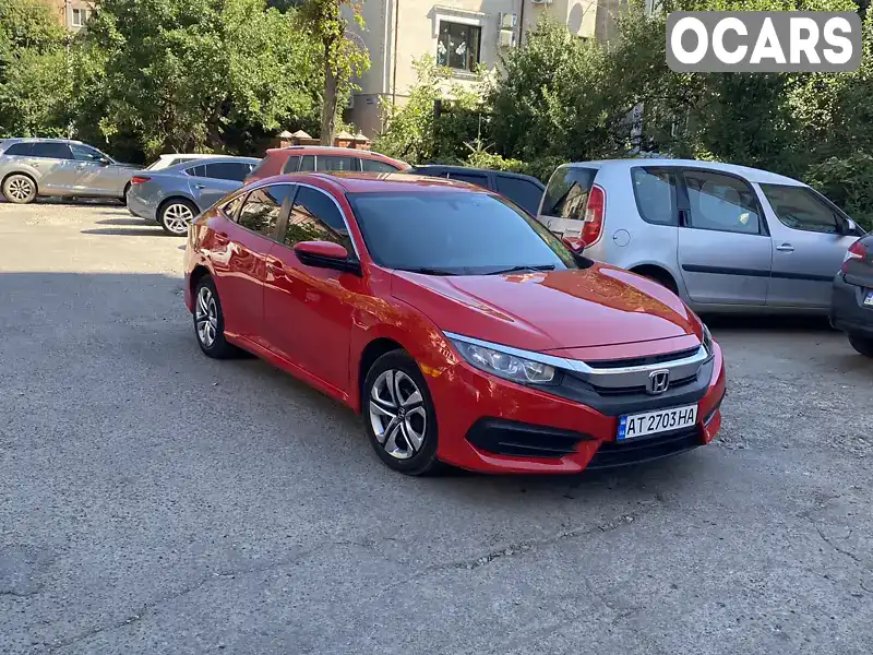 Седан Honda Civic 2018 2 л. Вариатор обл. Ивано-Франковская, Ивано-Франковск - Фото 1/13