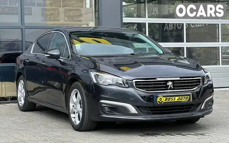 Седан Peugeot 508 2017 1.56 л. Автомат обл. Ивано-Франковская, Ивано-Франковск - Фото 1/20