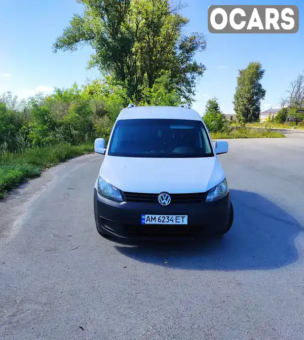 Минивэн Volkswagen Caddy 2014 1.6 л. Ручная / Механика обл. Житомирская, Бердичев - Фото 1/21