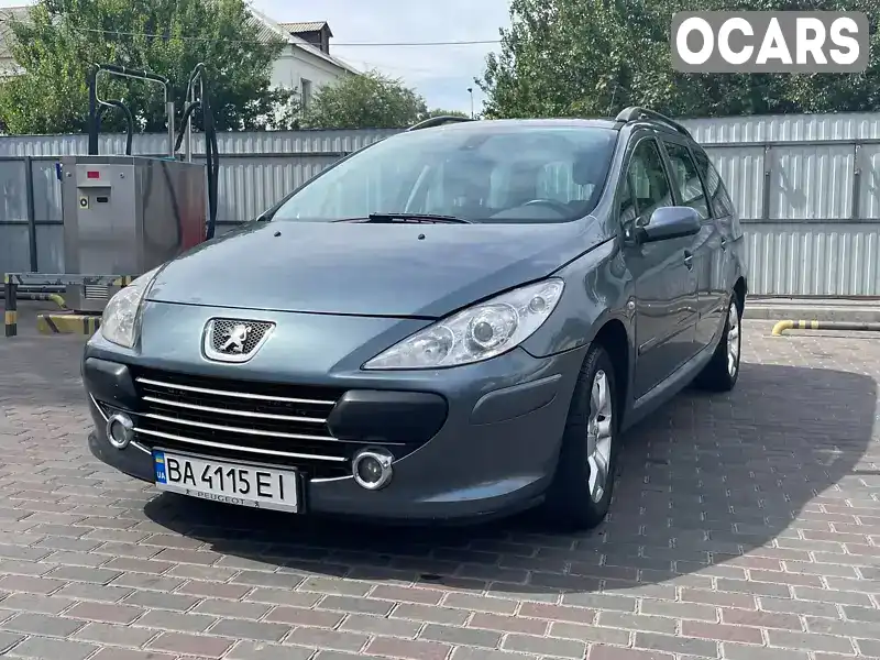 Универсал Peugeot 307 2007 2 л. Автомат обл. Черкасская, Черкассы - Фото 1/21