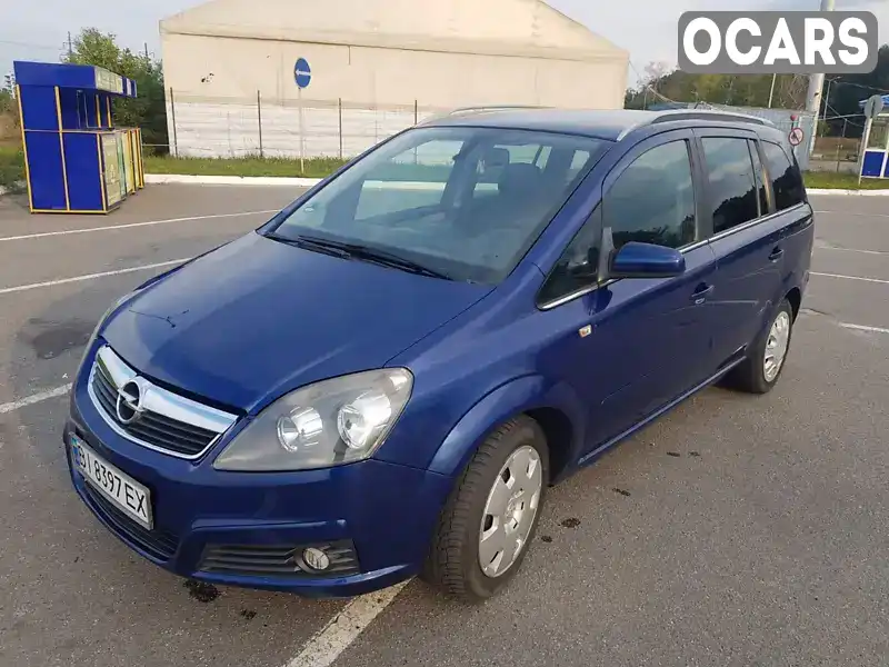 Минивэн Opel Zafira 2006 1.6 л. Ручная / Механика обл. Полтавская, Полтава - Фото 1/21