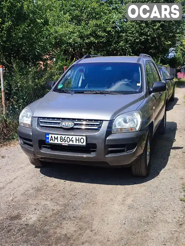 Внедорожник / Кроссовер Kia Sportage 2005 1.98 л. Ручная / Механика обл. Житомирская, Житомир - Фото 1/11