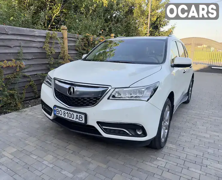 Позашляховик / Кросовер Acura MDX 2014 3.66 л. Автомат обл. Тернопільська, Тернопіль - Фото 1/18