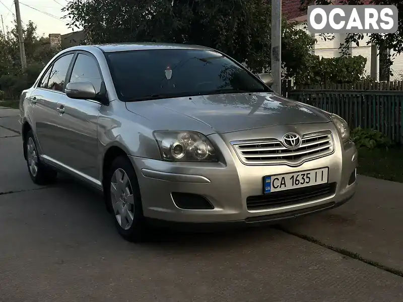 Седан Toyota Avensis 2007 2 л. Ручная / Механика обл. Черкасская, Золотоноша - Фото 1/8